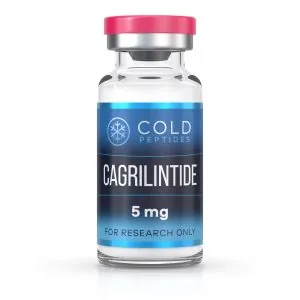 A peptide vial containing Cagrilintide 5 mg
