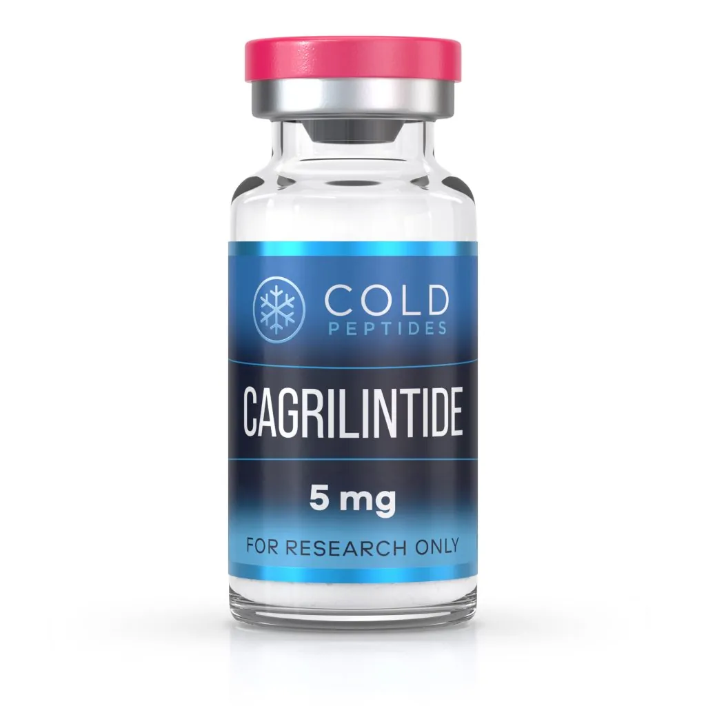 A peptide vial containing Cagrilintide 5 mg