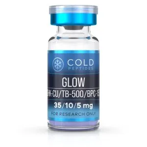 GLOW Blend (BPC-157 35mg, TB-500 10mg, GHK-CU 5mg)